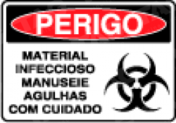 Placa / Sinalização Segurança do Trabalho - Referência SP60
