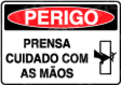 Placa / Sinalização Segurança do Trabalho - Referência SP61