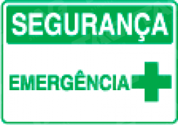 Placa / Sinalização Segurança do Trabalho - Referência SS1