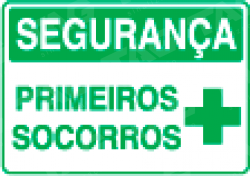 Placa / Sinalização Segurança do Trabalho - Referência SS02