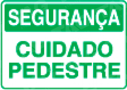 Placa / Sinalização Segurança do Trabalho - Referência SS3