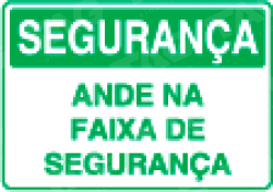 Placa / Sinalização Segurança do Trabalho - Referência SS4