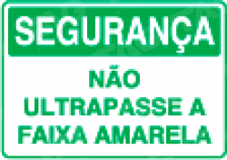 Placa / Sinalização Segurança do Trabalho - Referência SS5