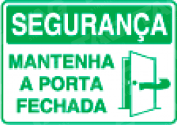 Placa / Sinalização Segurança do Trabalho - Referência SS6