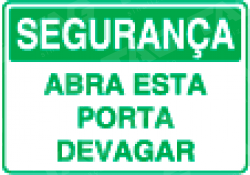 Placa / Sinalização Segurança do Trabalho - Referência SS7
