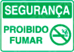 Placa / Sinalização Segurança do Trabalho - Referência SS8