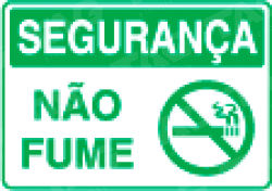 Placa / Sinalização Segurança do Trabalho - Referência SS10