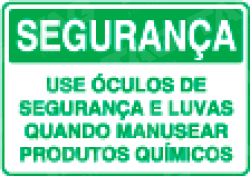 Placa / Sinalização Segurança do Trabalho - Referência SS19