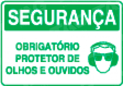Placa / Sinalização Segurança do Trabalho - Referência SS20