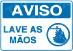 Placa / Sinalização Segurança do Trabalho - Referência SV1