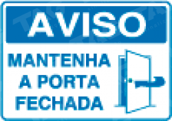 Placa / Sinalização Segurança do Trabalho - Referência SV2