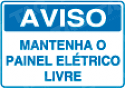 Placa / Sinalização Segurança do Trabalho - Referência SV5
