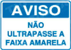 Placa / Sinalização Segurança do Trabalho - Referência SV10