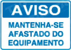 Placa / Sinalização Segurança do Trabalho - Referência SV14