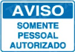 Placa / Sinalização Segurança do Trabalho - Referência SV17