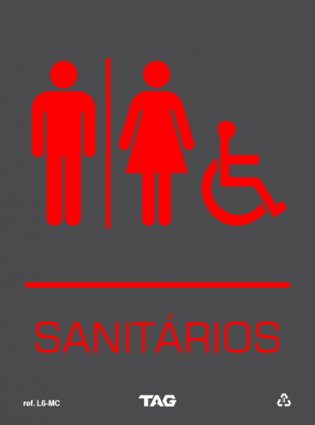 Placa / Sinalização - Referência L6-MC