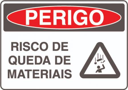 Placa / Sinalização Segurança do Trabalho - Referência SP76