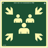 Placa / Sinalização - Referência S40 - Ponto de Encontro de Brigada