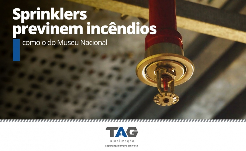 Sprinklers previnem incÃªndios como o do Museu Nacional