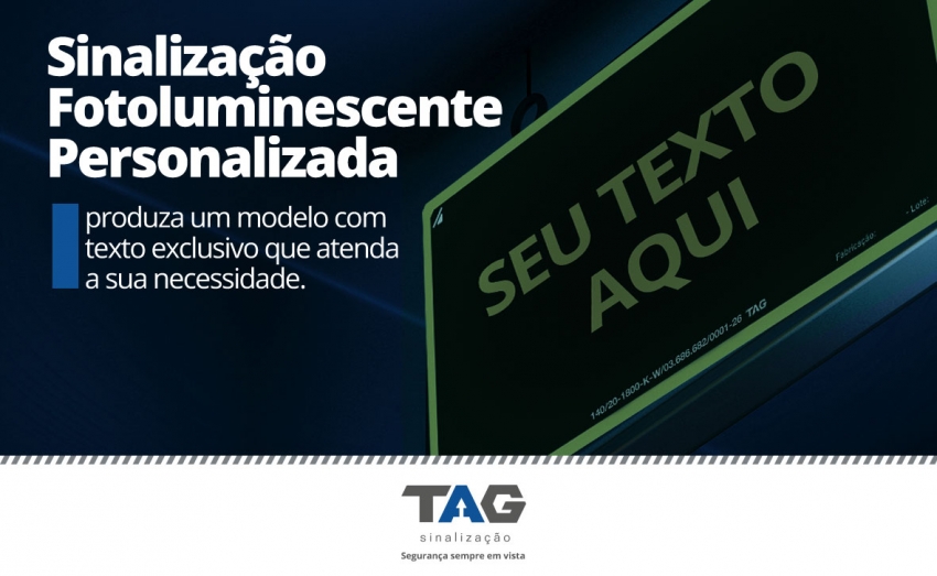 SinalizaÃ§Ã£o Fotoluminescente Personalizada